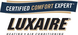 Luxaire Certified Comfort Expert badge