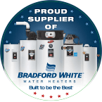 Bradford White Water Heater Supplier badge