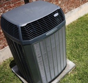 Newly installed air conditioner
